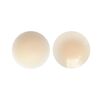 Adesivi in ​​silicone anti-urto invisibili ultrasottili per il seno, dimensioni: 8 cm (pelle chiara)