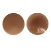 Adesivi per il seno in silicone anti-urto invisibili e ultrasottili, dimensioni: 10 cm (marrone scuro)