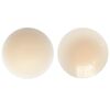 Adesivi per il seno in silicone anti-urto invisibili e ultrasottili, dimensioni: 13 cm (pelle chiara)