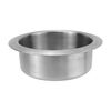 Portabicchieri modificato in acciaio inox per auto e yacht, dimensioni: tipo A 201, bordo dritto 35 mm