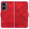 Custodia in pelle con stampa a testa di elefante e cordino per ZTE Blade V50 Design 5G / Nubia Neo 5G YX0060 (rosso)