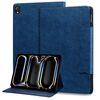 Custodia in pelle con fibbia a forma di gatto per tablet Lenovo Tab K10C / E10C (blu reale)