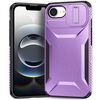 Custodia per telefono con protezione scorrevole Camshield per iPhone 16e (viola)