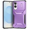 Custodia per telefono con schermo scorrevole Camshield per Samsung Galaxy S25 Edge 5G (viola)