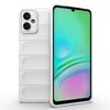 Custodia in TPU + flanella Magic Shield per Samsung Galaxy A06 5G (bianca)