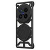 Custodia per telefono MagSafe con supporto girevole in fibra di carbonio ultra cava per vivo X100 (nera)