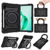 Custodia per tablet in silicone con supporto girevole portatile per Honor Pad X9 / X8a (nero)