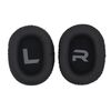 Per Somic G936N / G936Pro Commander 1 paio di cuffie con paraorecchie e copri-spugna (pelle nera)