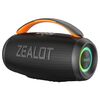 Altoparlante Bluetooth RGB portatile Zealot P11 da 50 W per esterni (nero)