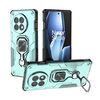 Custodia per telefono ibrida in TPU con supporto in metallo per OnePlus Ace 5/5 Pro (verde)