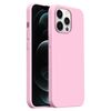 Custodia per iPhone 12 Pro Burom Cloud Sensing in silicone liquido ultrasottile con copertura totale (pesca)