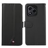 Custodia per telefono in pelle con trama delicata e RFID ABEEL per Honor 400 Lite (nera)