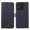 Custodia per telefono in pelle con trama delicata e RFID ABEEL per Honor 400 Lite (blu)