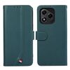 Custodia per telefono in pelle con trama delicata e RFID ABEEL per Honor 400 Lite (verde)