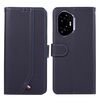 Custodia per telefono in pelle con trama delicata e RFID ABEEL per Honor 400 (blu)