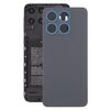 Per ZTE Blade A55 Z2450, cover posteriore in plastica con copriobiettivo della fotocamera (nero)