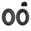 2 pezzi per auricolari Sennheiser HD545 / HD565 / HD580 / HD600 / HD650, paraorecchie in spugna con schiuma di sintonizzazione, materiale: pelle proteica patchwork