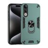 Custodia antiurto in metallo con anello per telefono vivo V50 Lite 5G (verde)