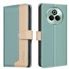Custodia antifurto RFID in pelle per Realme P3 Pro 5G (verde)