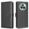 Custodia antifurto in pelle con texture Litchi e protezione RFID per Realme P3 Pro 5G (nera)