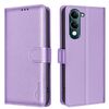 Custodia antifurto in pelle con texture Litchi per vivo Y29S 5G (viola)