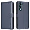 Custodia antifurto in pelle con texture Litchi per vivo Y29S 5G (blu)