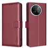 Custodia antifurto in pelle con texture Litchi e RFID per vivo Y39 5G (rossa)