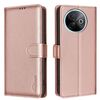 Custodia antifurto in pelle con texture Litchi e RFID per vivo Y39 5G (oro)