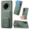 Custodia pieghevole in fibra di carbonio per Huawei Mate 70 Pro+ (verde)