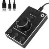 U8 con funzione mute Manopola di controllo del volume multimediale Regolatore audio in lega di alluminio