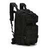 Attrezzatura per allenamento all'aperto, zaino da campeggio, borsa a tracolla sportiva, borsa da alpinismo 3P (nera)
