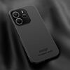 Custodia magnetica in pelle HUIYI per Redmi Note 14 4G da 163,25 mm (nera)