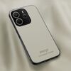 Custodia magnetica in pelle HUIYI per Redmi Note 14 4G da 163,25 mm (bianca)