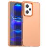 Custodia antiurto in TPU ibrida per PC per Redmi Note 12 Pro 5G, colore: arancione