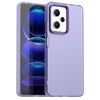 Custodia antiurto in TPU ibrida per PC Candy Global per Redmi Note 12 Pro 5G (viola)