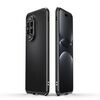 Per Huawei Nova 13 Pro Aurora Series - Pellicola protettiva per obiettivo + custodia con cornice in metallo (nero argento)
