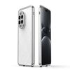 Per Huawei Nova 13 Pro Aurora Series - Pellicola protettiva per obiettivo + custodia con cornice in metallo (argento)