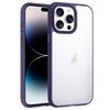 Custodia trasparente antiurto Phantom Frosted Airbag per iPhone 14 Pro (viola)