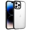 Custodia trasparente antiurto Phantom Frosted Airbag per iPhone 14 Pro Max (nera)