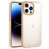 Custodia trasparente antiurto Phantom Frosted Airbag per iPhone 14 Pro Max (gialla)