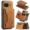 Custodia multi-carte DG.MING M2 Series per Google Pixel 9a + custodia magnetica per telefono (marrone)
