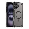 Custodia magnetica Armor Glaze MagSafe per iPhone 16 (nera)