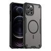 Custodia magnetica Armor Glaze MagSafe per iPhone 12 Pro Max (nera)