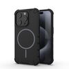 Custodia magnetica MagSafe a tinta unita per iPhone 15 Pro (nera)