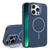 Custodia per iPhone 13 Pro con supporto per obiettivo in silicone organico MagSafe (blu)