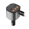 Accendisigari USB multifunzionale compatibile con Bluetooth PD per auto, ricarica rapida (8 pin + tipo C)