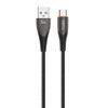 Cavo dati TOTU CB-17-T da 25 W USB a Type-C con spegnimento intelligente, lunghezza: 1,2 m (ossidato)
