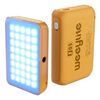 Luce RGB portatile Weeylite S03 per video in streaming live e fotografia, luce di riempimento a colori (gialla)