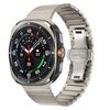 Cinturino in acciaio inossidabile con fibbia a farfalla a un perno per Samsung Galaxy Watch Ultra 47 mm (titanio)