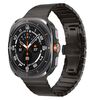 Cinturino in acciaio inossidabile con fibbia a farfalla per Samsung Galaxy Watch Ultra 47 mm (grigio)